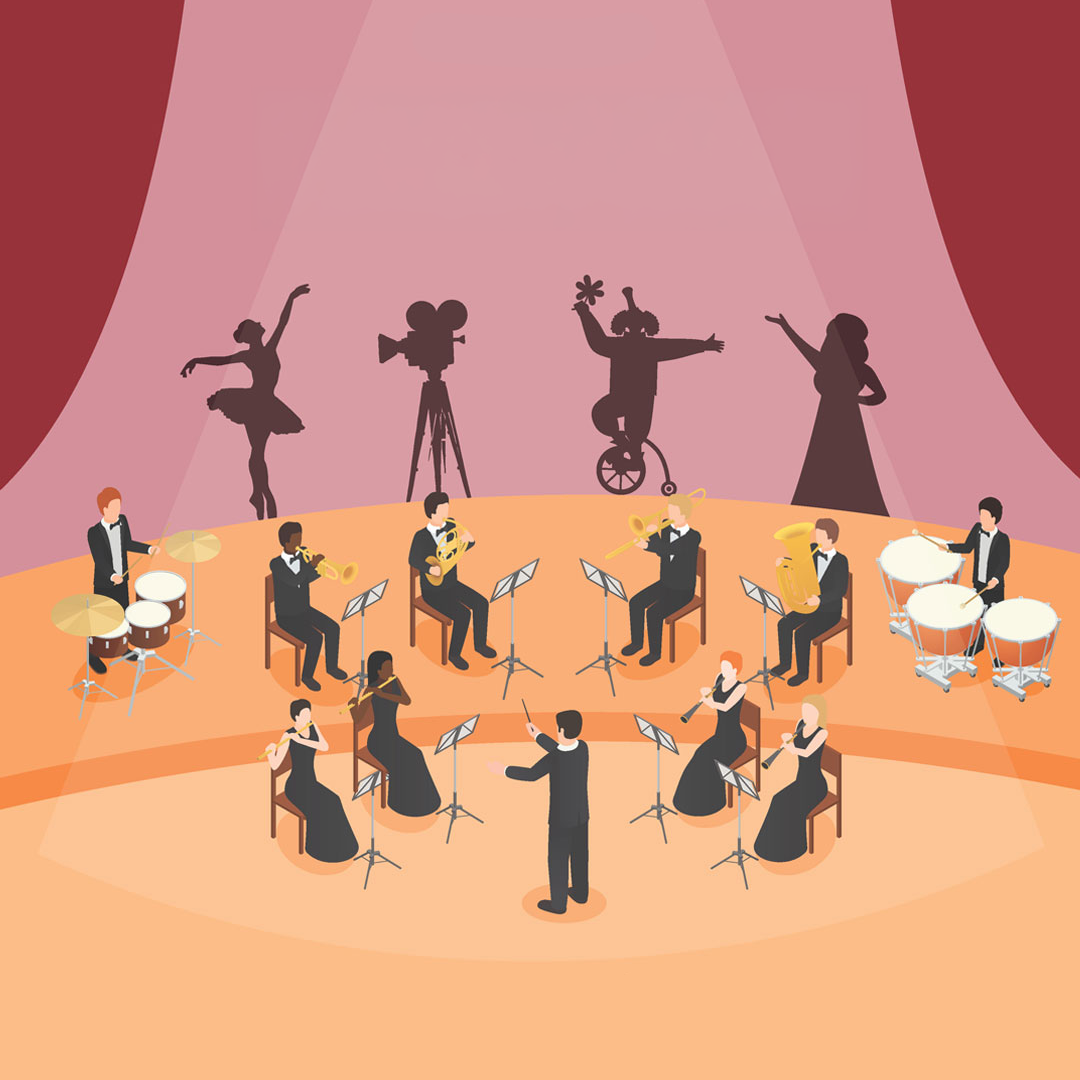 Visuel pour le concert des 160 ans de l'Harmonie de Grenoble